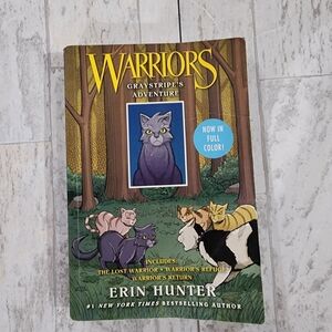 Warriors: Graystripe's Adventure by Erin Hunter - Illustrated Cat Book